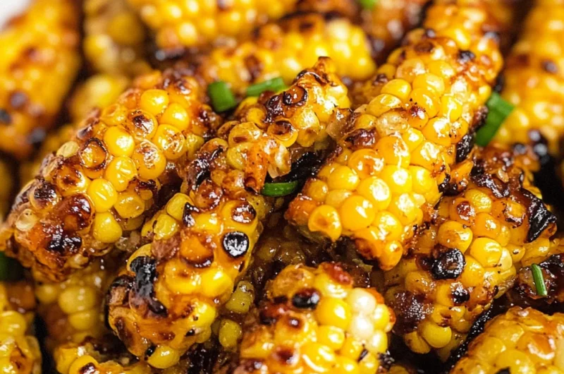 Easy and Delicious Blackened Corn