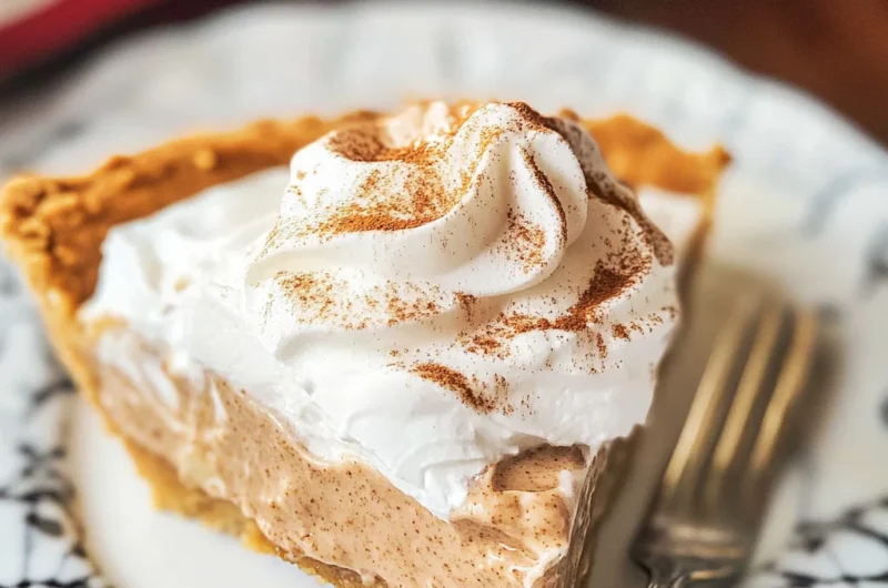 Gingerbread Cream Pie
