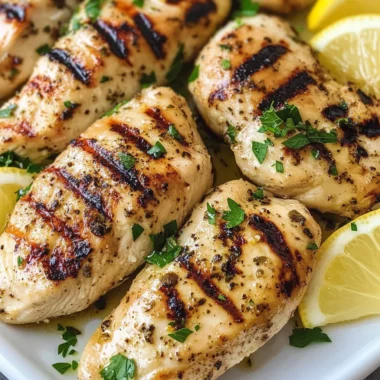Grilled Lemon Chicken