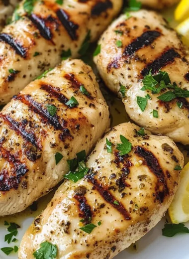 Grilled Lemon Chicken