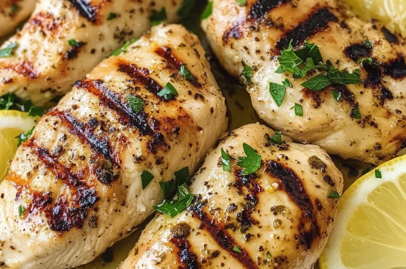 Grilled Lemon Chicken