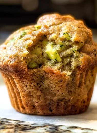 Healthy Banana Zucchini Muffins