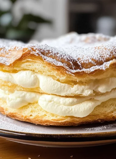 Karpatka (Polish Carpathian Cream Cake Recipe)