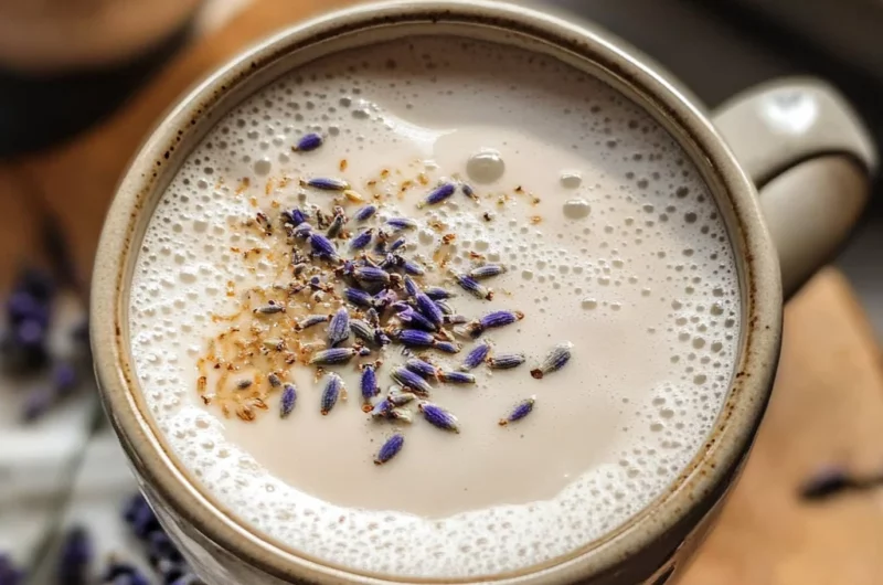 Lavender Milk Tea