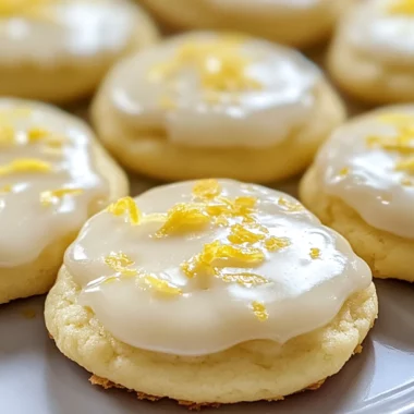 Lemon Meltaway Cookies