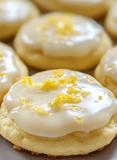 Lemon Meltaway Cookies