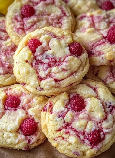 Lemon Raspberry Cookies