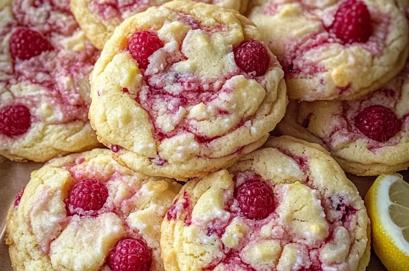 Lemon Raspberry Cookies