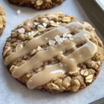 Maple Sea Salt Latte Oatmeal Cookies