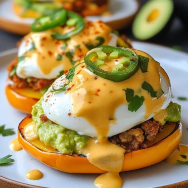 Mexican Eggs Benedict