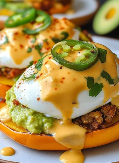 Mexican Eggs Benedict