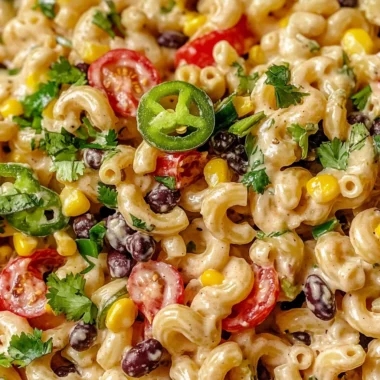 Mexican Macaroni Salad Recipe