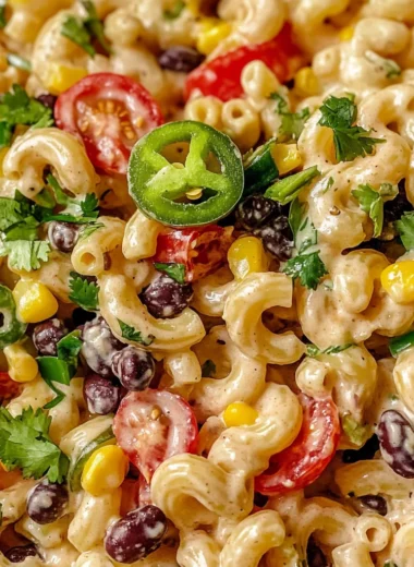 Mexican Macaroni Salad Recipe