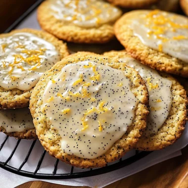 Orange Poppy Seed Cookies
