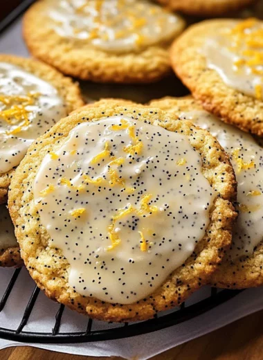 Orange Poppy Seed Cookies