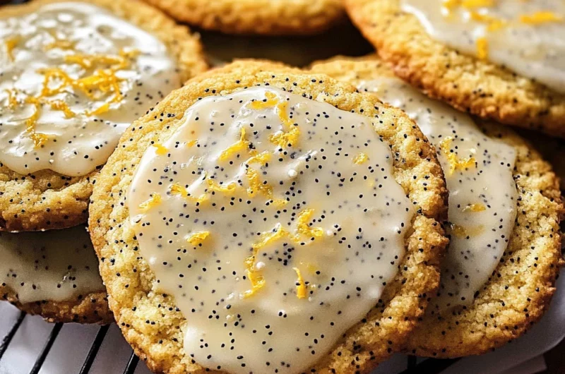 Orange Poppy Seed Cookies