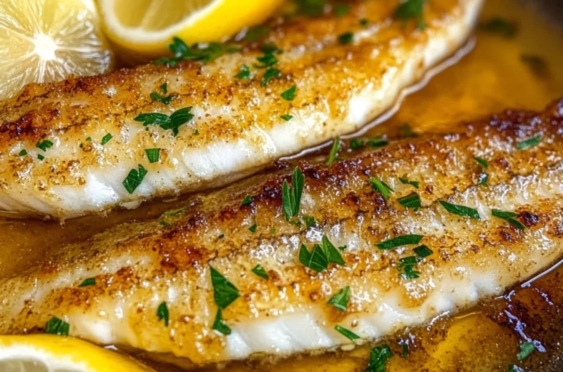 Pan-Seared Flounder with Brown Butter and Lemon