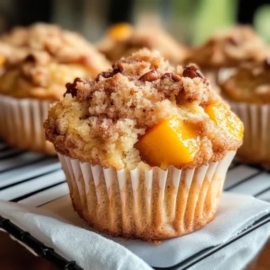 Peach Muffins