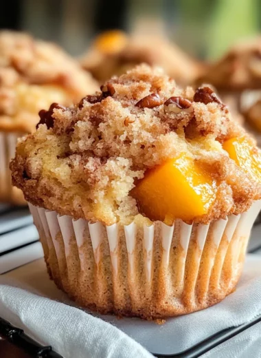 Peach Muffins