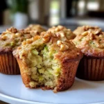 Pineapple Walnut Zucchini Muffins