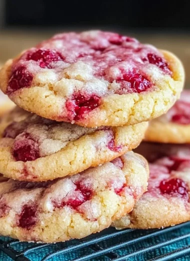 Raspberry Lemon Cookies