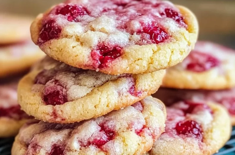 Raspberry Lemon Cookies