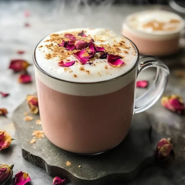 Rose Vanilla London Fog: A Romantic Floral Twist on a Classic