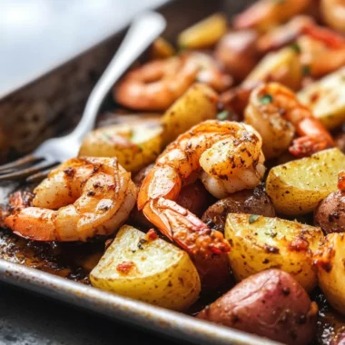 Sheet Pan Cajun Shrimp and Potatoes