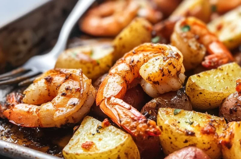 Sheet Pan Cajun Shrimp and Potatoes