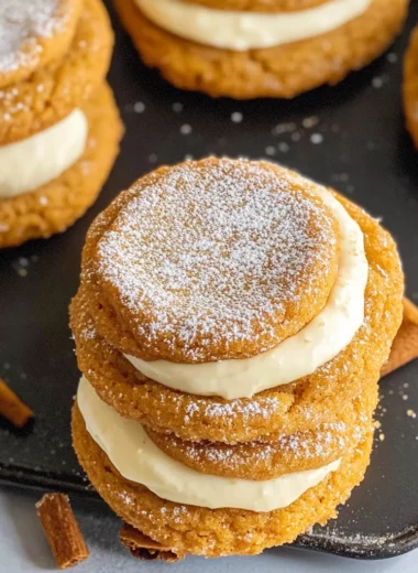 Soft Pumpkin Cheesecake Cookies