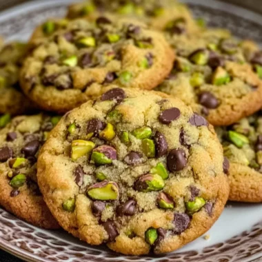 Soft & Chewy Pistachio Cookies