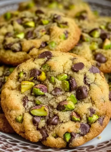 Soft & Chewy Pistachio Cookies