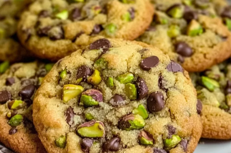 Soft & Chewy Pistachio Cookies