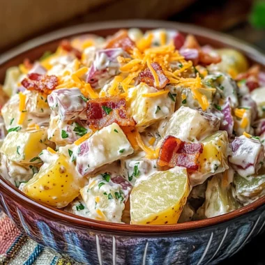 Steakhouse Potato Salad: A Creamy, Flavor-Packed Side Dish