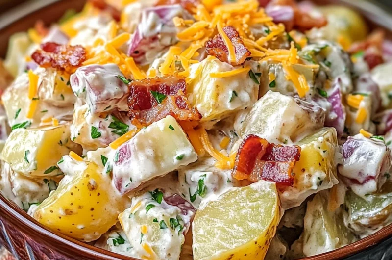 Steakhouse Potato Salad: A Creamy, Flavor-Packed Side Dish