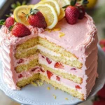 Strawberry Lemon Cake