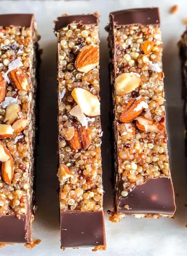 Superfood Chocolate Quinoa Bars