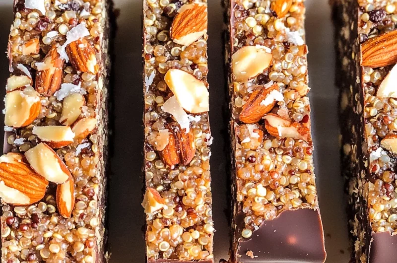 Superfood Chocolate Quinoa Bars