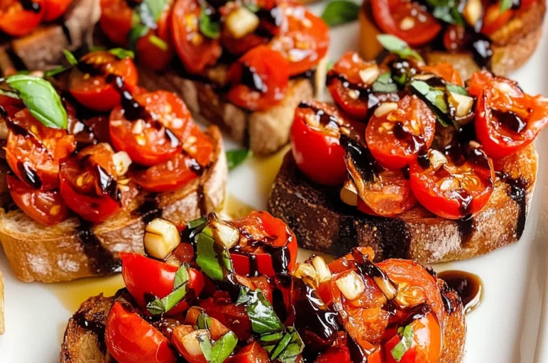 Tomato and Basil Bruschetta