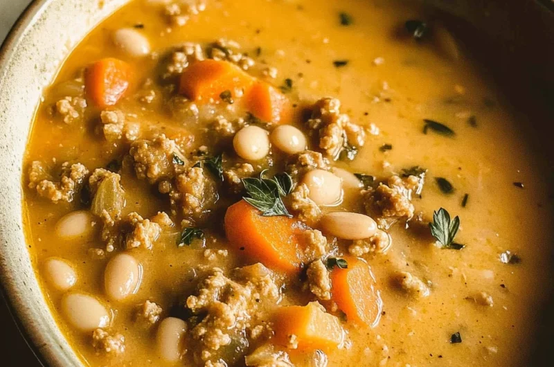 Turkey Pumpkin White Bean Chili