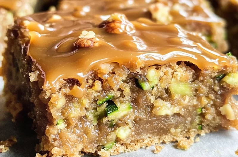 Zucchini bars