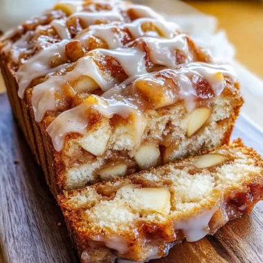 Amish Apple Fritter Bread – Soft, Sweet, and Perfectly Spiced