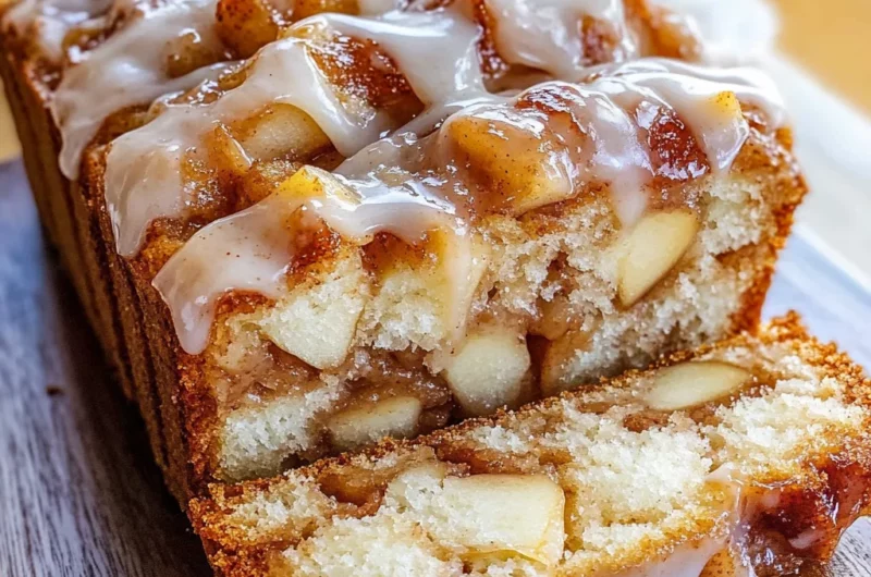 Amish Apple Fritter Bread – Soft, Sweet, and Perfectly Spiced