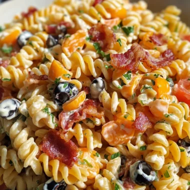 Bacon Ranch Pasta Salad