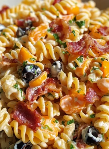 Bacon Ranch Pasta Salad