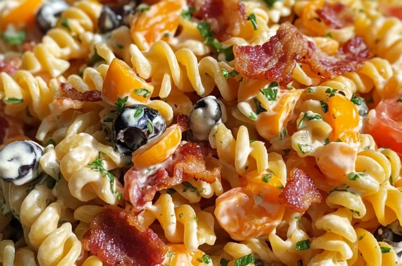 Bacon Ranch Pasta Salad