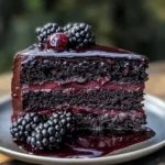 Black Velvet Cake with Blackberry Compote: An Amazing Ultimate Recipe