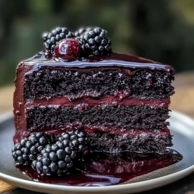 Black Velvet Cake with Blackberry Compote: An Amazing Ultimate Recipe