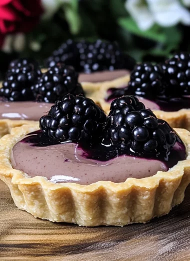 Blackberry Earl Grey Tarts