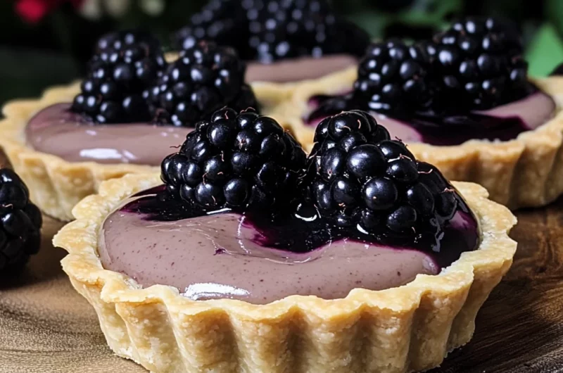 Blackberry Earl Grey Tarts